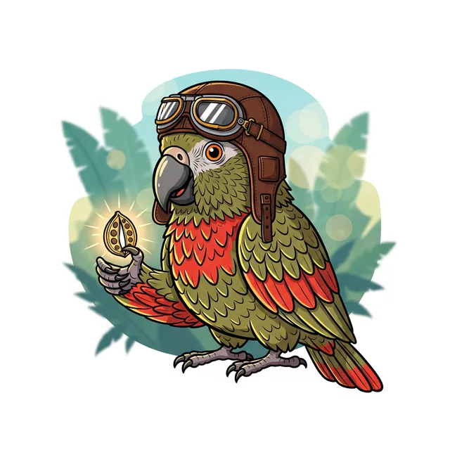 Tiko the kea, Bird Kingdom mascot
